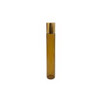 Kit 10 Frasco Roll-on 10ml Âmbar Tampa Dourada Aromaterapia Kit 10 Frasco Roll-on 10ml Âmbar Tampa Dourada Aromaterapia