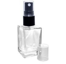 Kit 10 Frascos de Vidro Cristal Quadrado 30ml Com válvula Spray Kit 10 Frascos de Vidro Cristal Quadrado 30ml Com válvula Spray