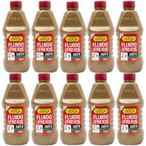 Kit 10 Frascos Óleo de Freio Dot4 Plus Varga 500ml