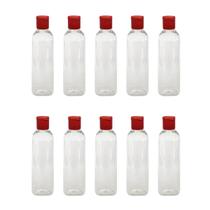 Kit 10 Frascos Viagem Shampoo Creme Sabonete 100ml