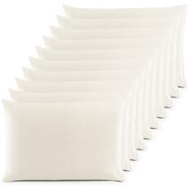 Kit 10 Fronhas ( 5 Pares ) 100% Algodão 200 Fios Em Percal Travesseiro