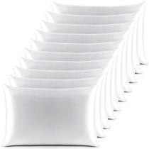 Kit 10 Fronhas ( 5 Pares ) Seda Cetim Charmousse Alto Brilho Anti Frizz