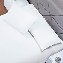 Kit 10 Fronhas 70 X 50 Soft Capa Travesseiro Envelope Branco Kit 10 Fronhas 70 X 50 Soft Capa Travesseiro Envelope Branco