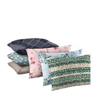 Kit 10 Fronhas Algodão Sortidas Estampada Crystal Teka