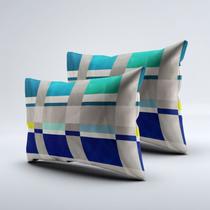 Kit 10 Fronhas Brandemburgo 50cm x 70cm Estampadas 100% Algodão Percal 400 Fios Sortidas e Confo