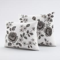 Kit 10 Fronhas Brandemburgo 50cm x 70cm Estampadas 100% Algodão Percal 400 Fios Sortidas e Confo