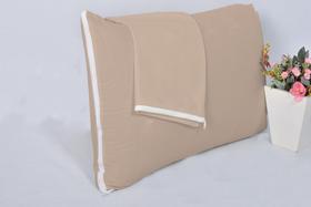 Kit 10 Fronhas para Travesseiro Percal 180 Fios 50x70cm Com Ziper