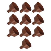 Kit 10 Funil Adaptador Para Garrafa Térmica De Café Pequeno
