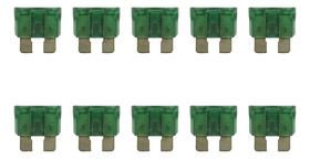 Kit 10 Fusivel 30a Verde Corsa Omega Onix Opala 12004011 Gm Kit 10 Fusivel 30a Verde Corsa Omega Onix Opala 12004011 Gm