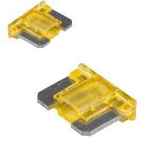 Kit 10 Fusivel Encaixe Lamina Micro Elemento Curto 20 Amperes