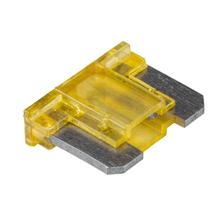 Kit 10 Fusivel Encaixe Lamina Micro Elemento Curto 20 Amperes