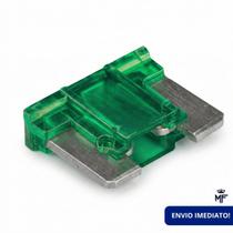 Kit 10 Fusivel Encaixe Lamina Micro Elemento Curto 30 Amperes Kit 10 Fusivel Encaixe Lamina Micro Elemento Curto 30 Amperes