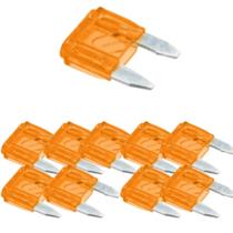 Kit 10 fusivel lamina mini automotivo 15 a Kit 10 fusivel lamina mini automotivo 15 a