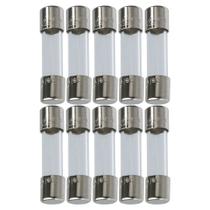 KIT 10 FUSIVEL PARA FILTRO LINHA VIDRO PEQUENO 5A 5x20 KIT 10 FUSIVEL PARA FILTRO LINHA VIDRO PEQUENO 5A 5x20