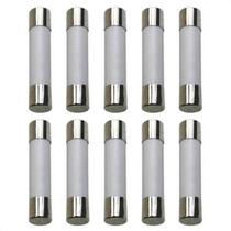 Kit 10 Fusível Para Microondas Electrolux Brastemp 20a 3cm