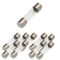 Kit 10 fusivel vidro pequeno 25a