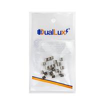 Kit 10 Fusível Vidro Pequeno 2A 5x20mm