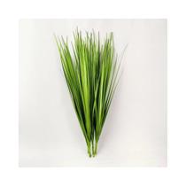 Kit 10 Galhos Buquê Capim Verde 60cm Planta Artificial