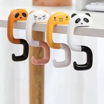 Kit 10 Gancho De Mesa Porta Bolsa Dobrável Animais Fofos Para Pendurar Clipes Antiderrapantes Kit 10 Gancho De Mesa Porta Bolsa Dobrável Animais Fofos Para Pendurar Clipes Antiderrapantes