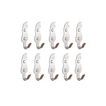 Kit 10 Ganchos Decorativo De Parede Pendurador Bolsa G.C FS