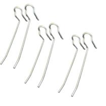 Kit 10 Ganchos Expositores 10cm Painel Canaletado, Prático e Resistente Kit 10 Ganchos Expositores 10cm Painel Canaletado, Prático e Resistente