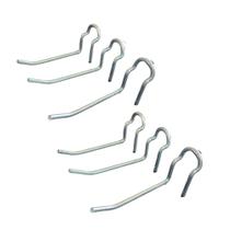 Kit 10 Ganchos Expositores 5cm Painel Canaletado, Prático e Resistente Kit 10 Ganchos Expositores 5cm Painel Canaletado, Prático e Resistente