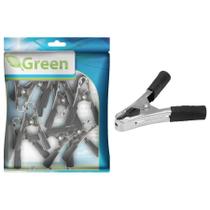 Kit 10 Garra Jacaré 100 Amp Preto 11Cm Kit 10 Garra Jacaré 100 Amp Preto 11Cm