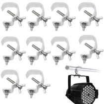 Kit 10 Garra Lorben Alumínio Q15 A Q30 Gancho Fixação Iluminação Moving Canhão Luz - GT6189