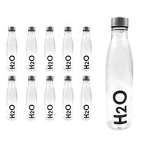 Kit 10 Garrafa De Agua Squeeze Vidro Suco Água Portátil 1l H2o Transparente Kit 10 Garrafa De Agua Squeeze Vidro Suco Água Portátil 1l H2o Transparente