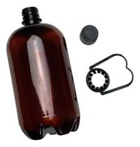 Kit 10 Garrafa (growler) 1l Pet P Cerveja Ambar Tampa E Alça