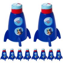 Kit 10 Garrafas Giratória Patrulha Canina Lembrança de Festa