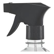Kit 10 Gatilhos Pulverizador Spray Válvula Rosca Preto