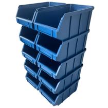 Kit 10 Gaveteiro Bin N 04 Caixa Organizadora Resistente