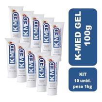 Kit 10 Gel Lubrificantes Intimo K-Med 100G Sem Sabor Cimed