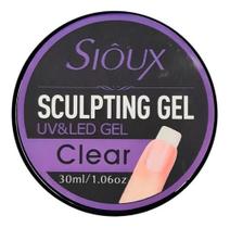 Kit 10 Gel Sioux Sculpting Led 15 Ml Modelador Profissional