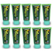 Kit 10 Geltruz Gel Massagem Com Oleo De Avestruz