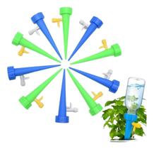 Kit 10 Gotejador Irrigador Acoplável Garrafa Pet Regador