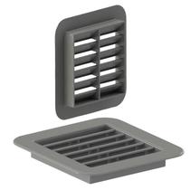 Kit 10 Grades Ventilação Cinza 13x13cm Encaixe 10x10 Quali Kit 10 Grades Ventilação Cinza 13x13cm Encaixe 10x10 Quali