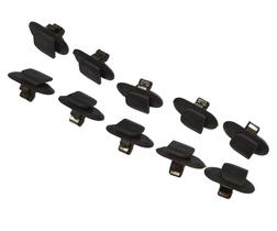 Kit 10 grampos presilha soleira camaro 2010 2011 2012 2013 2014 2015 2016 2017
