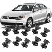 Kit 10 Grampos Presilhas Para Forro Porta Jetta 2011 2012 2013 2014 2015 2016 2017 2018 2019