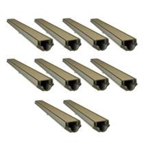 Kit 10 Grelha Invisível Oculta Caixa Coletora 100x8cm Fendi GDA Kit 10 Grelha Invisível Oculta Caixa Coletora 100x8cm Fendi GDA