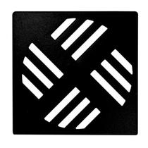 Kit 10 Grelha Quadrada em Alumínio 9,4x9,4cm Astra Kit 10 Grelha Quadrada em Alumínio 9,4x9,4cm Astra