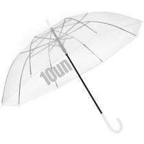 Kit 10 Guarda Chuva Atacado Transparente Sombrinha Grande Resistente Premium