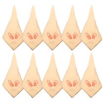 Kit 10 Guardanapo Páscoa Orelha Marfim 45X45Cm Rafimex Kit 10 Guardanapo Páscoa Orelha Marfim 45X45Cm Rafimex