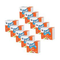 Kit 10 Guardanapos Scott Dia a Dia Pequeno 50 Folhas cada