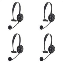 Kit 10 Headset Gamer Control Oex Hs212 Multiplataforma Preto