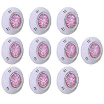 Kit 10 Iluminação LED Piscina SMD 9W RGB Colorido Sodramar Kit 10 Iluminação LED Piscina SMD 9W RGB Colorido Sodramar