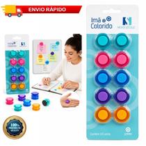 Kit 10 Ímãs Coloridos Redondos Imã Geladeira Quadro Foto Mural Metálico Recados Anotações Superfícies Magnéticas Sua Rotina Mais Organizada e Visível Kit 10 Ímãs Coloridos Redondos Imã Geladeira Quadro Foto Mural Metálico Recados Anotações Superfícies Magnéticas Sua Rotina Mais Organizada e Visível