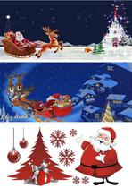 Kit 10 Impressão folhas sublimaticas A4 canecas de natal