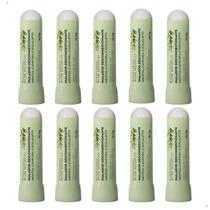 Kit 10 Inalador Descongestionante Mentol Cânfora Eucalipto